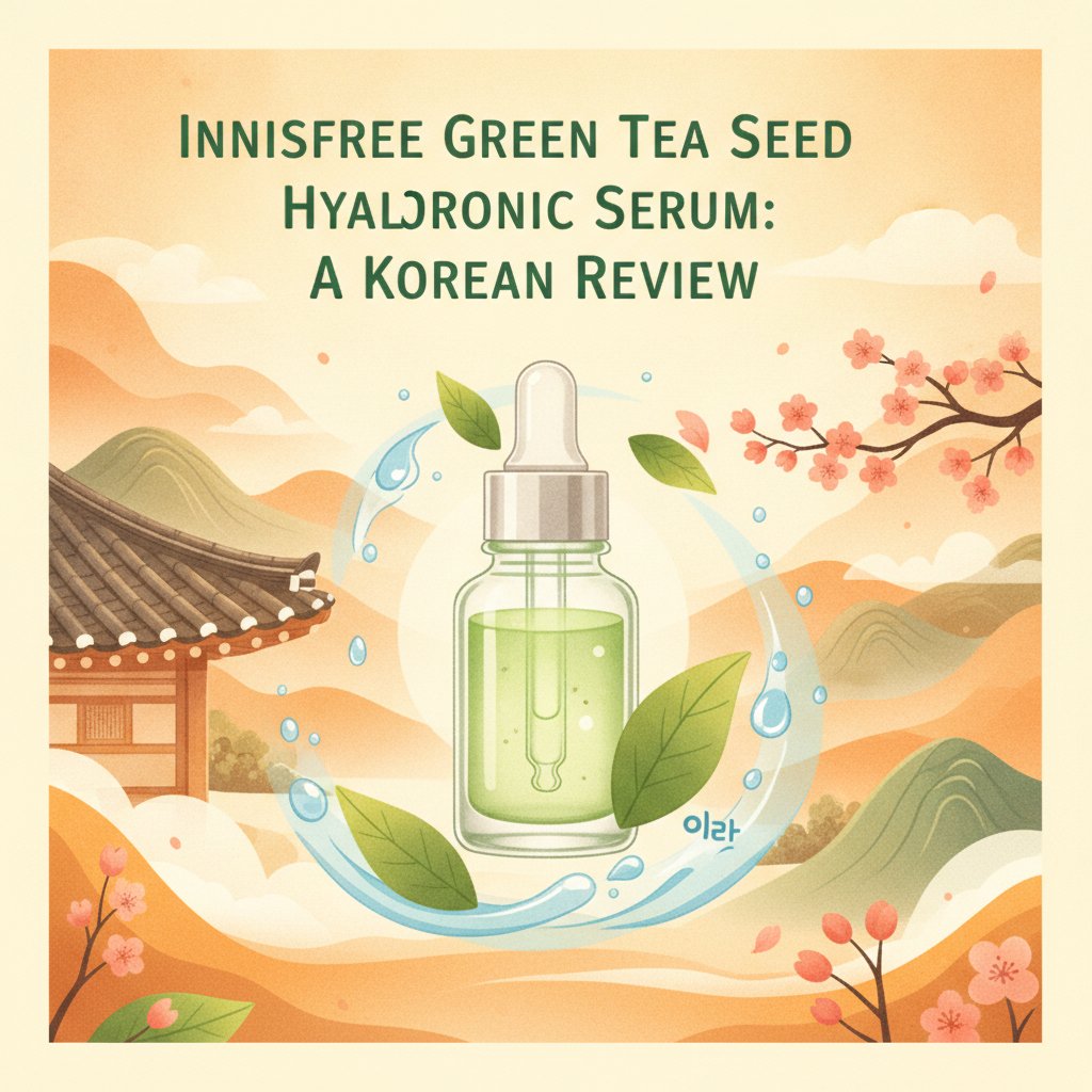 Innisfree Green Tea Seed Hyaluronic Serum: A Korean Review