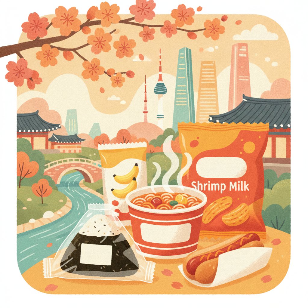 Best Korean Convenience Store Snacks to Try in Seoul