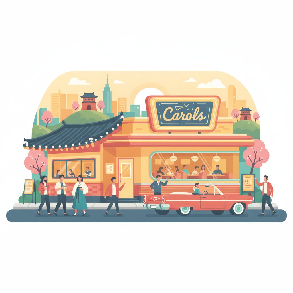 Carols Main Branch (캐롤스 본점): Seoul’s American Diner