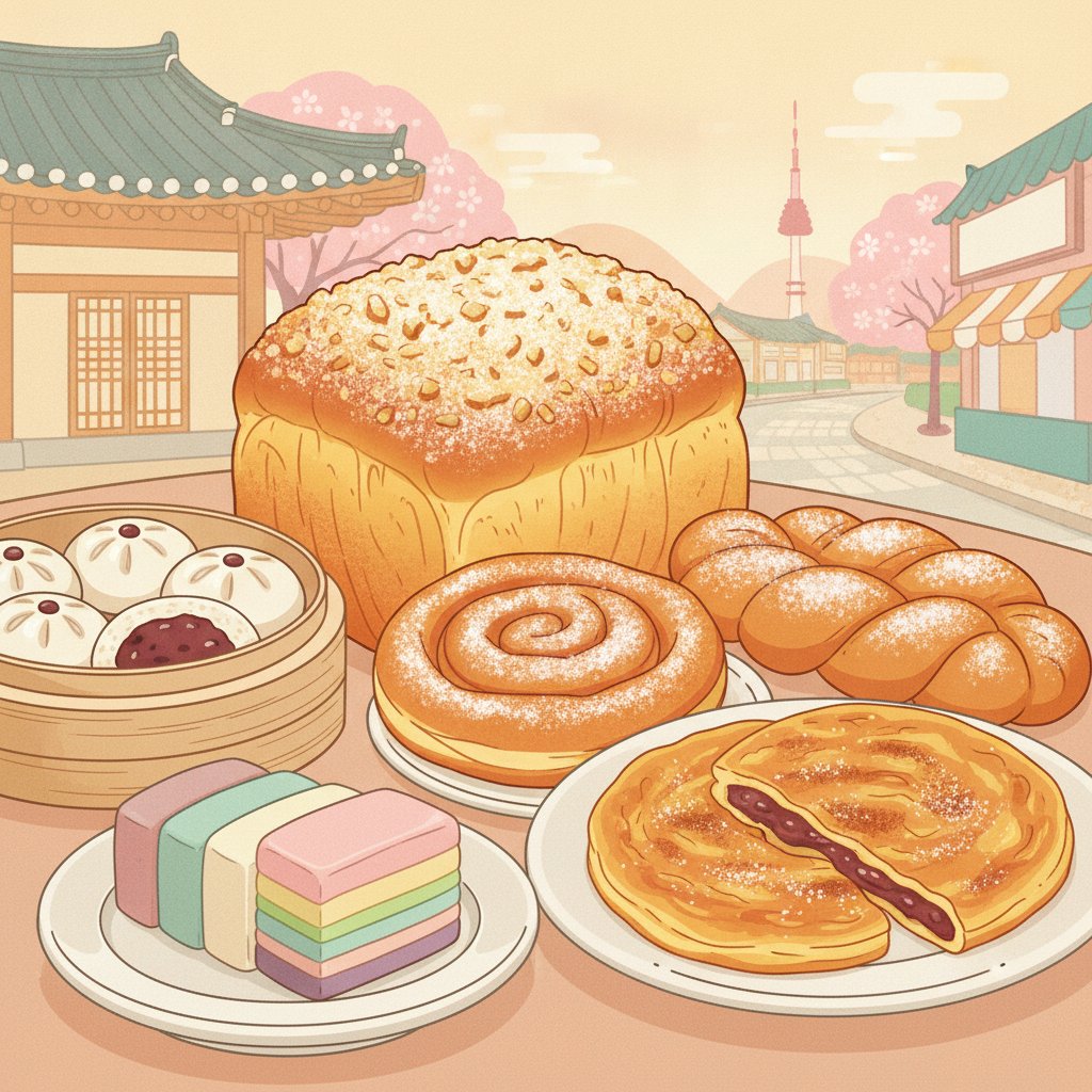 Essential Korean Bakery Items to Try in Seoul