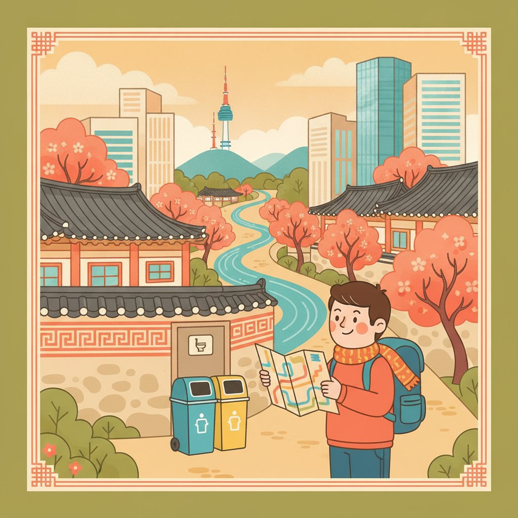 Finding Bathrooms and Trash Cans in Seoul Like a Local