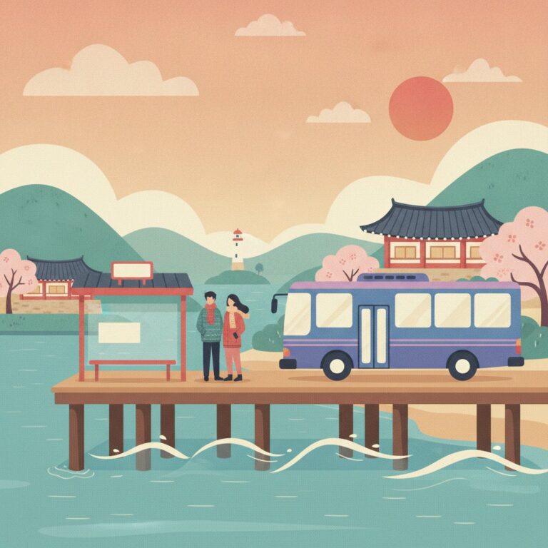Gangneung KDrama Day Trip: Goblin Pier to BTS Bus Stop