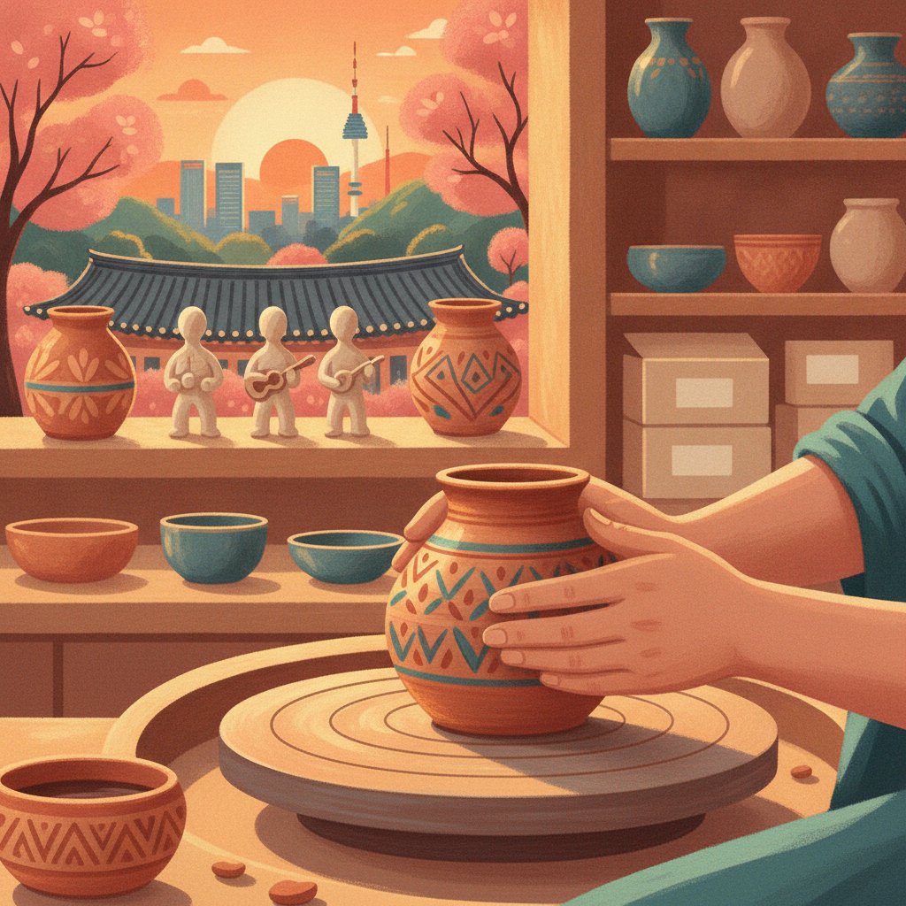 Gilsang Ceramics: Clay Crafting and BTS Memories in Seoul