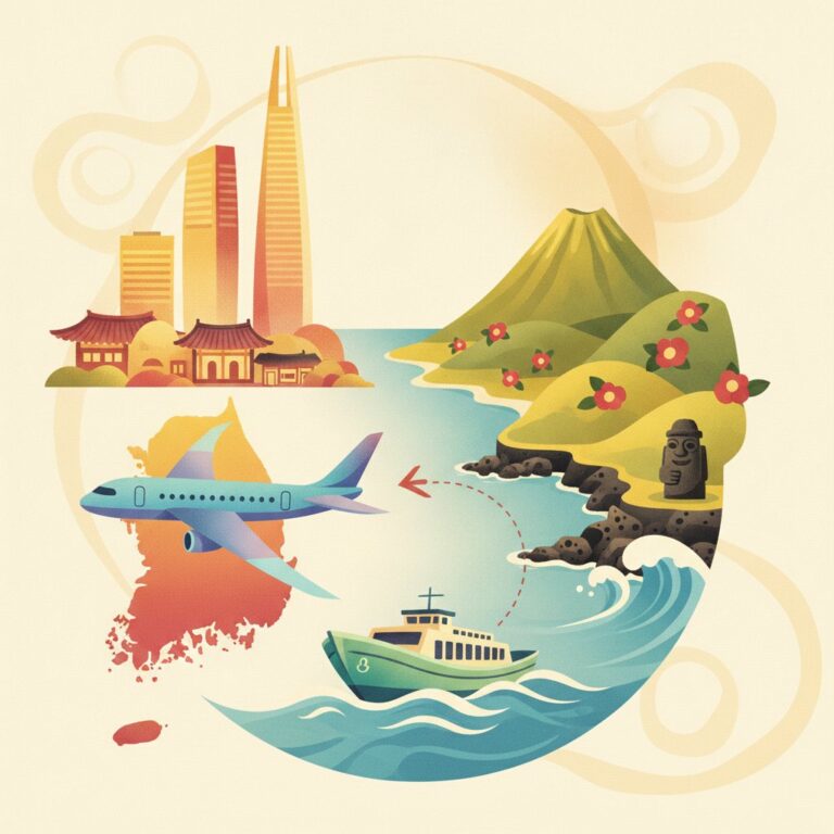 How to Get from Seoul to Jeju: Flights and Ferries