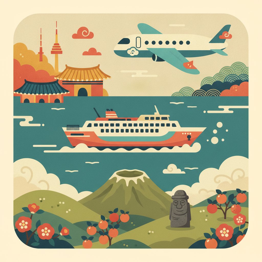 How to Get from Seoul to Jeju: Flights and Ferries