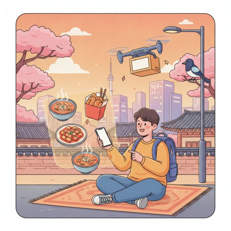 How to Order Food Delivery in Korea as a Foreign Tourist