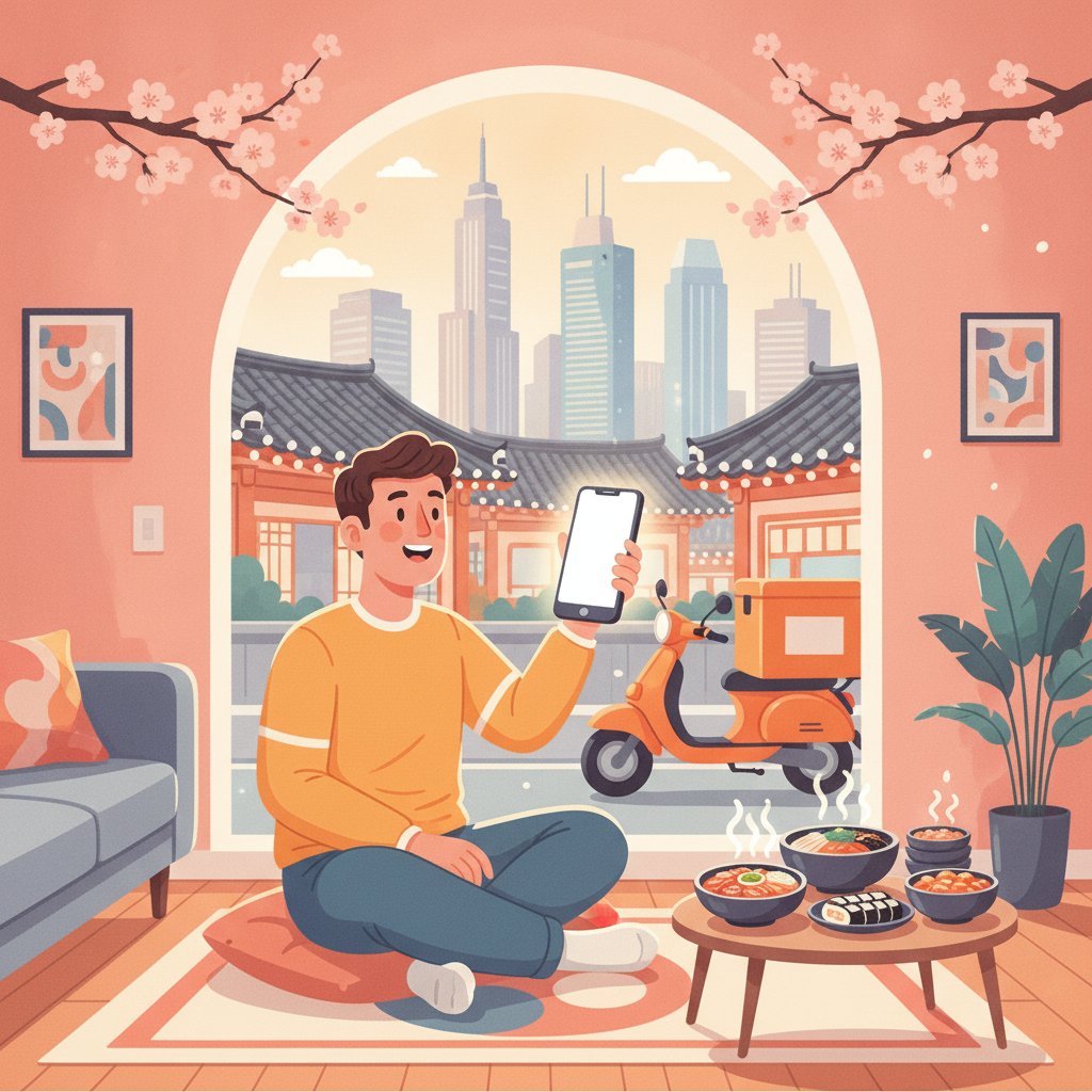 How to Order Food Delivery in Korea as a Foreign Tourist