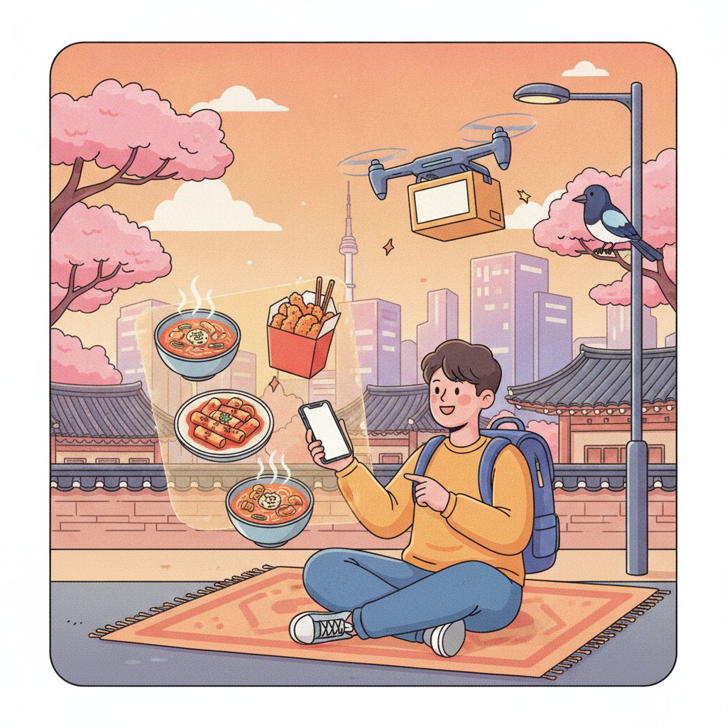 How to Order Food Delivery in Korea as a Foreign Tourist