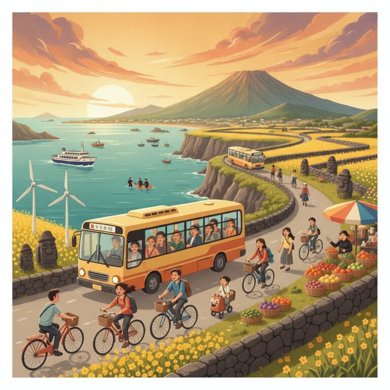 How to Travel Jeju Island Without Driving
