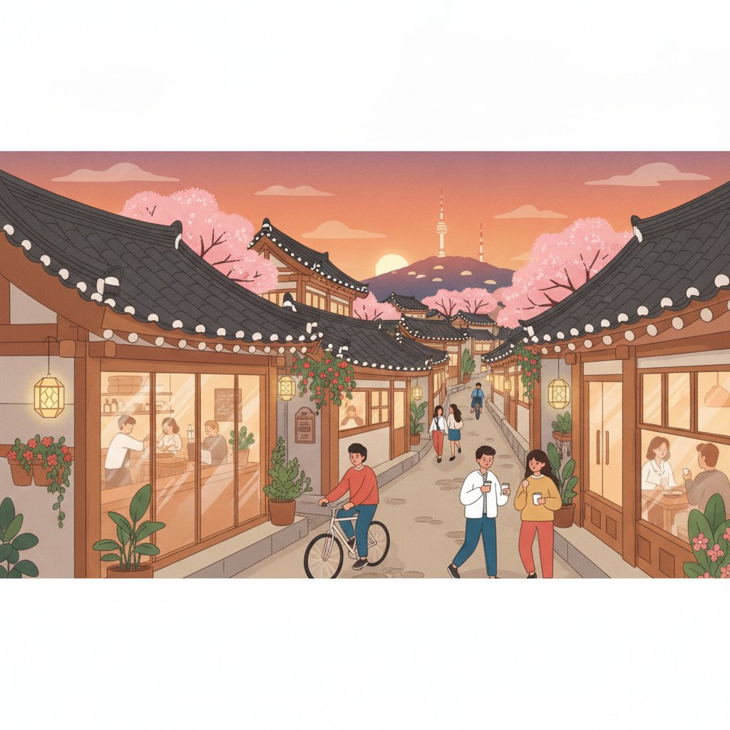 Ikseon Dong Cafes Seoul: How to Explore the Hanok Alleyways