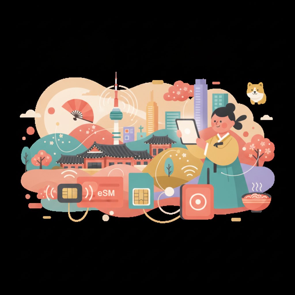 Korea Internet: eSIM, SIM Card, Pocket WiFi Choices
