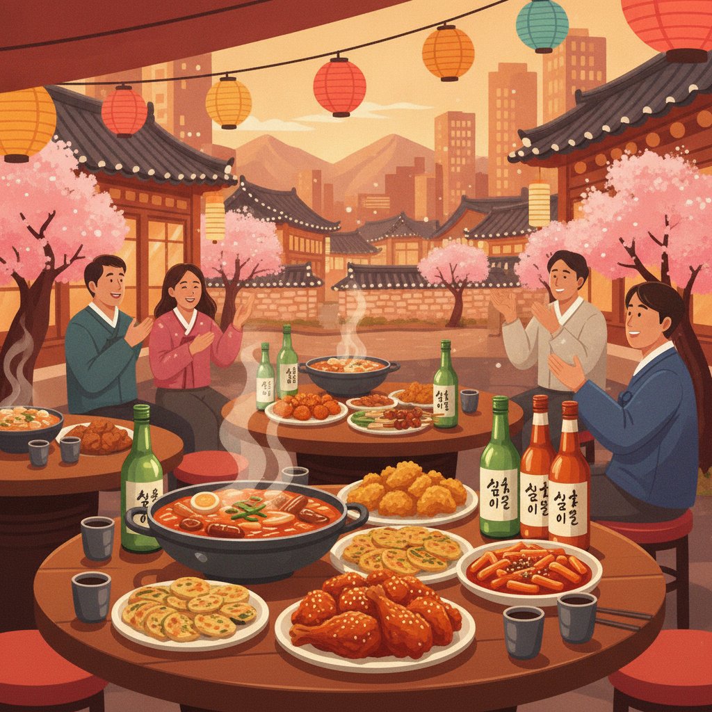 Korean Bar Food Anju: Popular Dishes and Drink Pairings