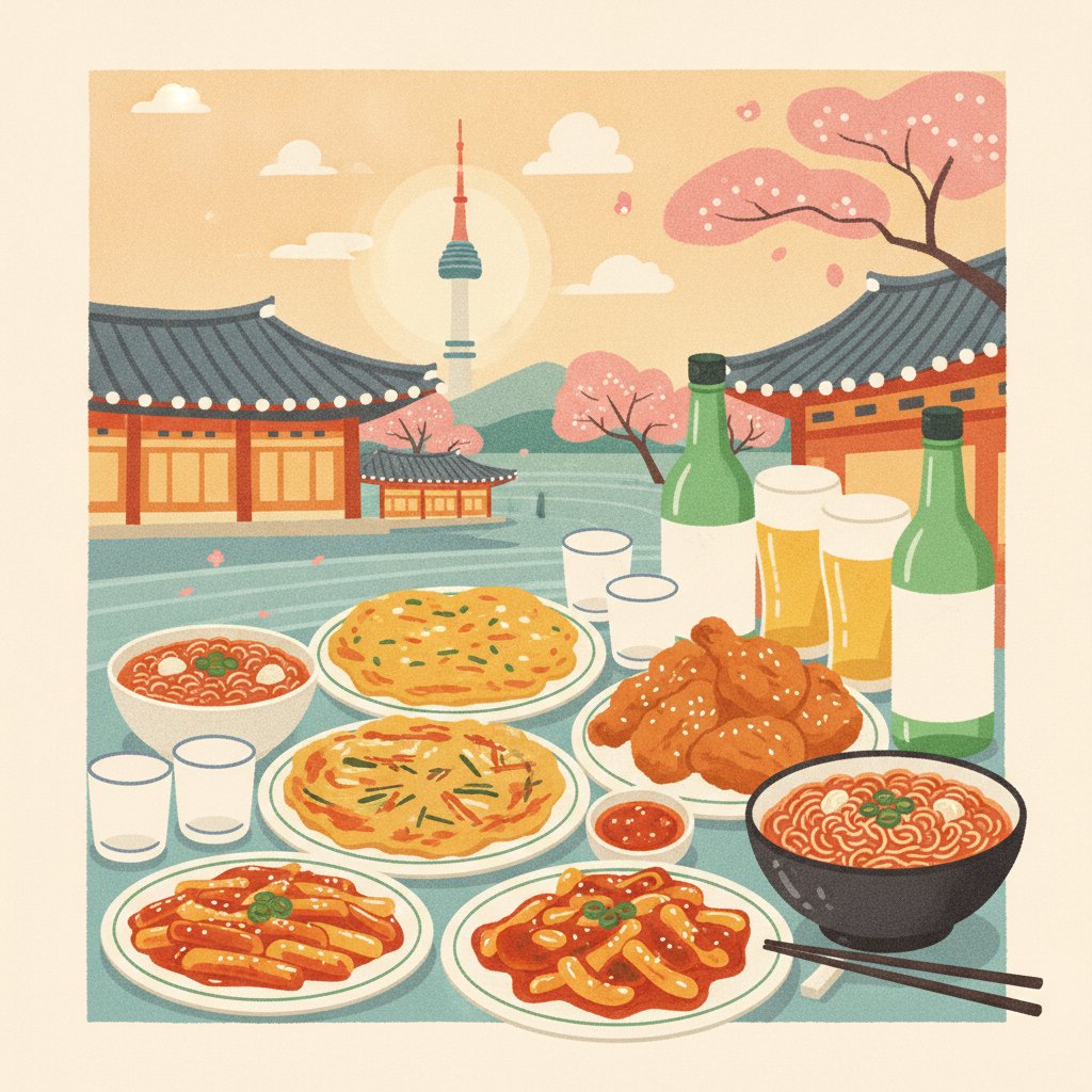 Korean Bar Food Anju: Popular Dishes and Drink Pairings