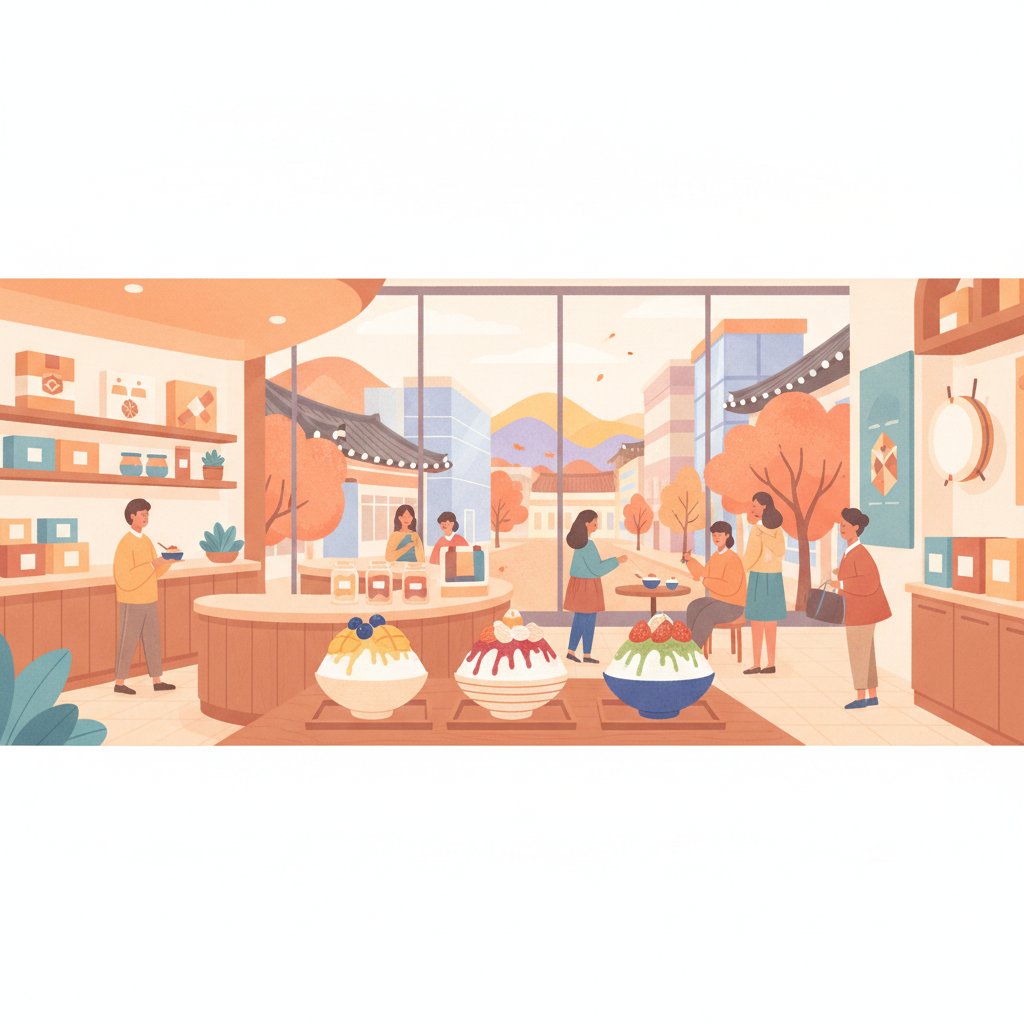 Korean Bingsu & Dessert Cafes: Culture and Choices