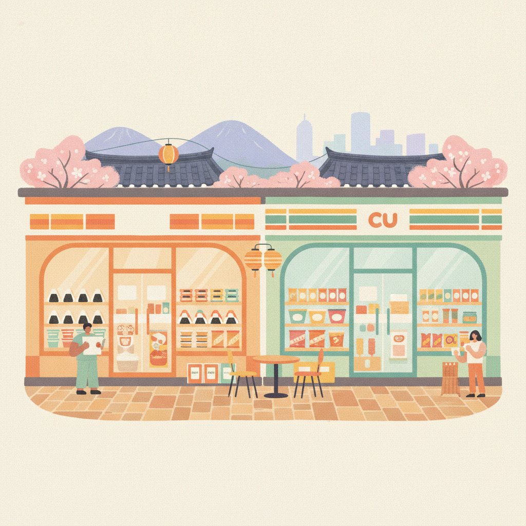 Korean Convenience Stores: GS25 & CU Food Picks