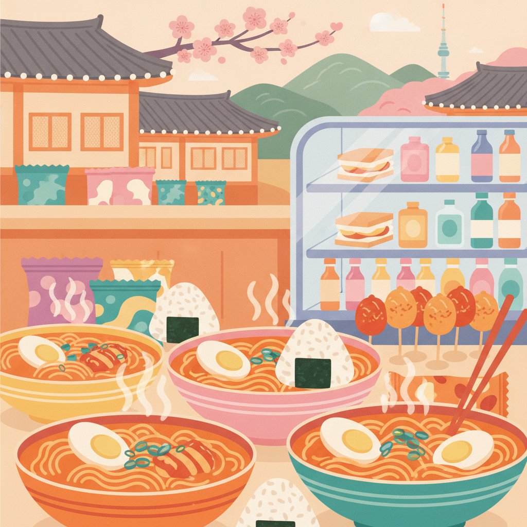 Korean Convenience Stores: GS25 & CU Food Picks