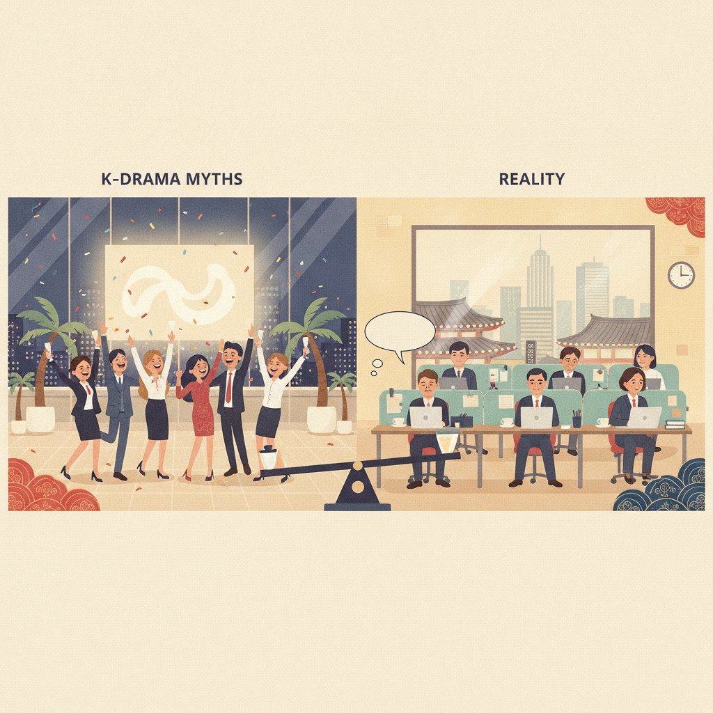 Korean Office Culture vs K-Dramas: Myths and Reality