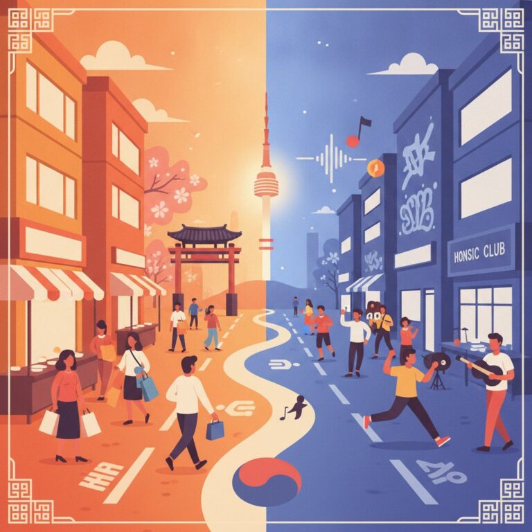 Myeongdong vs. Hongdae: Choosing Your Perfect Seoul Base