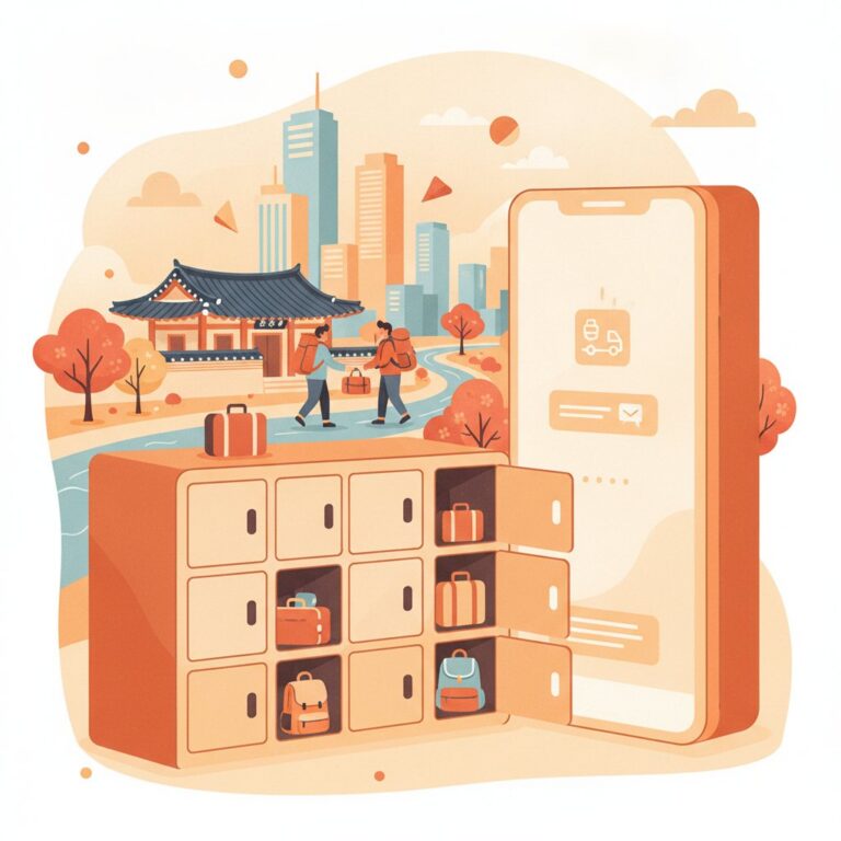 Seoul Luggage Storage Guide: Lockers, Apps, and Delivery