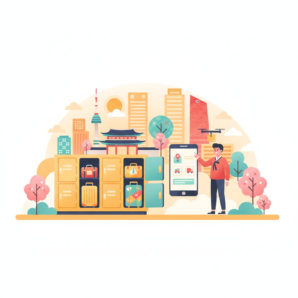 Seoul Luggage Storage Guide: Lockers, Apps, and Delivery