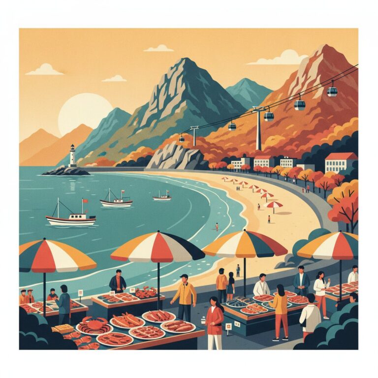 Sokcho Travel Guide: Beach Views and Seafood Market Tips