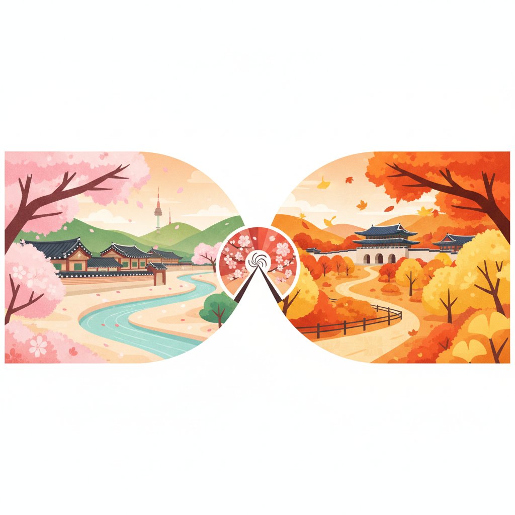 When to Visit Korea: Cherry Blossoms and Autumn Leaves