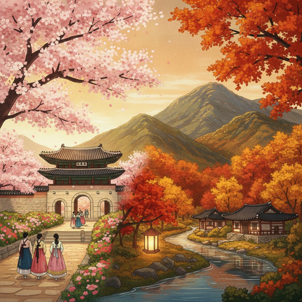 When to Visit Korea: Cherry Blossoms and Autumn Leaves