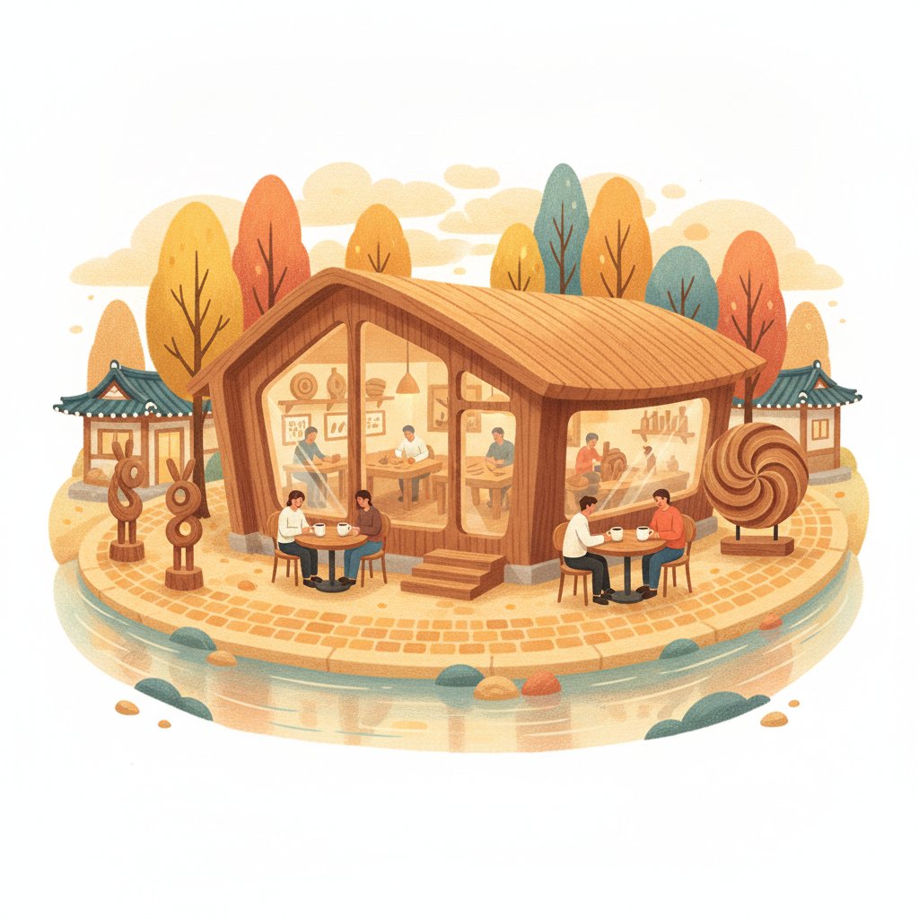 Waple Wood Artwork Place: Seongdong-gu Woodworking